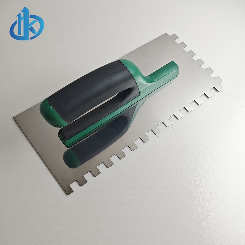 Rubber Handle Square Teeth Trowel Rubber Handle Square Teeth Trowel